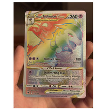 Pokemon Hisuian Typhlosion VSTAR Secret Rare Full Art Astral RadianceENG 2022