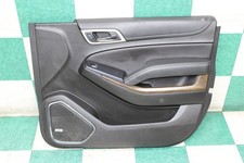 15-20 YUKON Jet Black Front Passenger Right RF Door Trim Panel Factory OEM