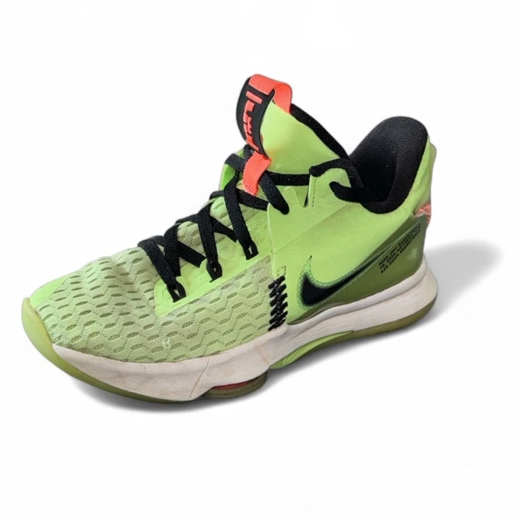 Nike LeBron‎ Witness 5 Grinch Green Basketball Shoes Men’s Size 7.5 Performance Nike LeBron Witness 5 Grinch Lemon Green CQ9380-300  main image 2