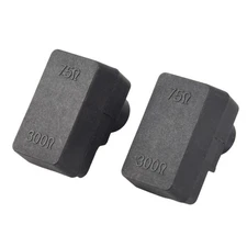 2 x Push-On Antenna Matching Transformer 300/75 Ohm  F Coax Adapter K1L26114