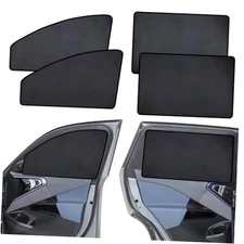 Suede Car Window Shades for Side Window (4 Pack) – Magnetic Car JD-JP-4PCS