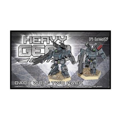 DP9 Heavy Gear Blitz! Black Talons Dark Wolf Two Pack Pack New