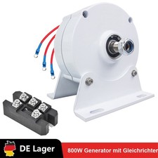 800W 12V-48V Permanentmagnet Generator 3Phasen Synchrongenerator Generators DE