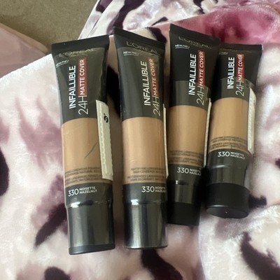 L'oreal Paris Infallible Foundation 24hr Matte Cover 330 Noisette Hazelnut 30ml