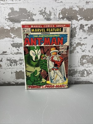 Marvel Feature #5 (1972) Astonishing Ant-Man Marvel Comic Book, FN FN+