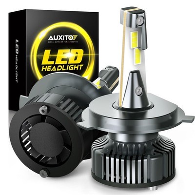 2 9003 H4 x HB2 High LED Low Headlights Set Fit Beam Bulbs 6000K Bright White