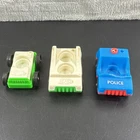 Vintage Fisher Price Little People City Cars Lot Of 3