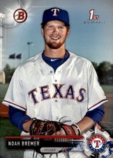 2017 Bowman Draft #BD-127 Noah Bremer Texas Rangers