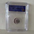 1960-D Roosevelt Dime ICG Brilliant Uncirculated 10C Silver Coin