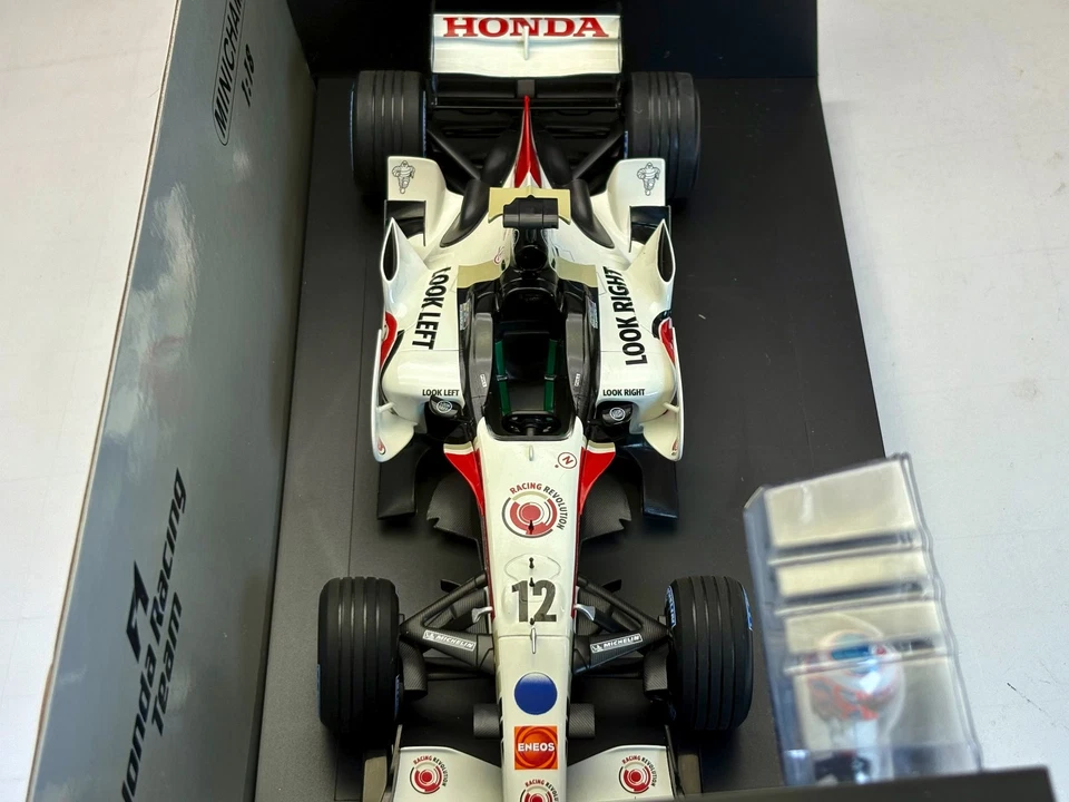 1:18 Minichamps Honda Racing F1 RA106 Jenson Button 1st Win Hungary GP 2006 - Image 4 of 4