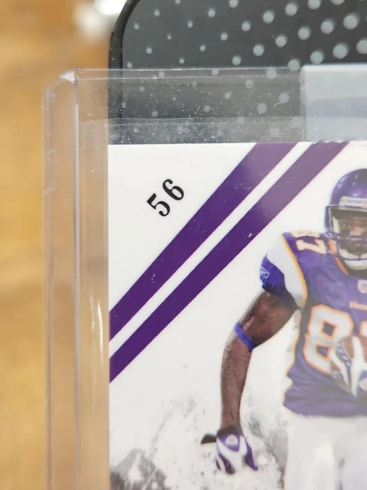 2009 Panini Rookies & Stars Longevity Bernard Berrian Patch /50 Game Worn! - Image 3 of 4