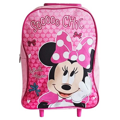 Disney Minnie Mouse Trolley Foldable Wheeled Cabin Bag