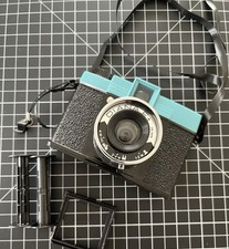Diana F 120 Film Camera Lomography 75mm - Blue