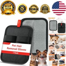 Static Electricity Pet Hair Removal Glove - Reusable Tool for Easy Fur Cleanup