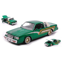 Buick Regal 1987 Green 1:24 Motormax Auto Stradali -D- Neues Modell