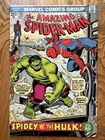 AMAZING SPIDER-MAN #119 JOHN ROMITA CLASSIC WITH HULK HIGH GRADE / NM 1973 KEY