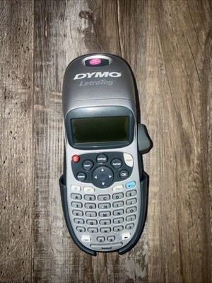 Dymo LetraTag LT-100H Portable Label Maker Gray Silver - Tested & Works