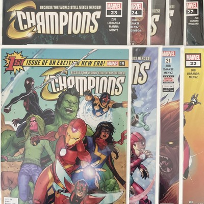 Champions #19 20 21 22 23 24 25 26 & 27 (Marvel) Lot Of 9 Comics