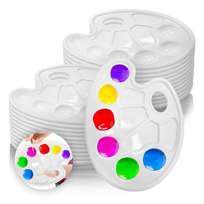 Farbpalette - 24er Pack Farbpaletten, Tablett für Tisch3186