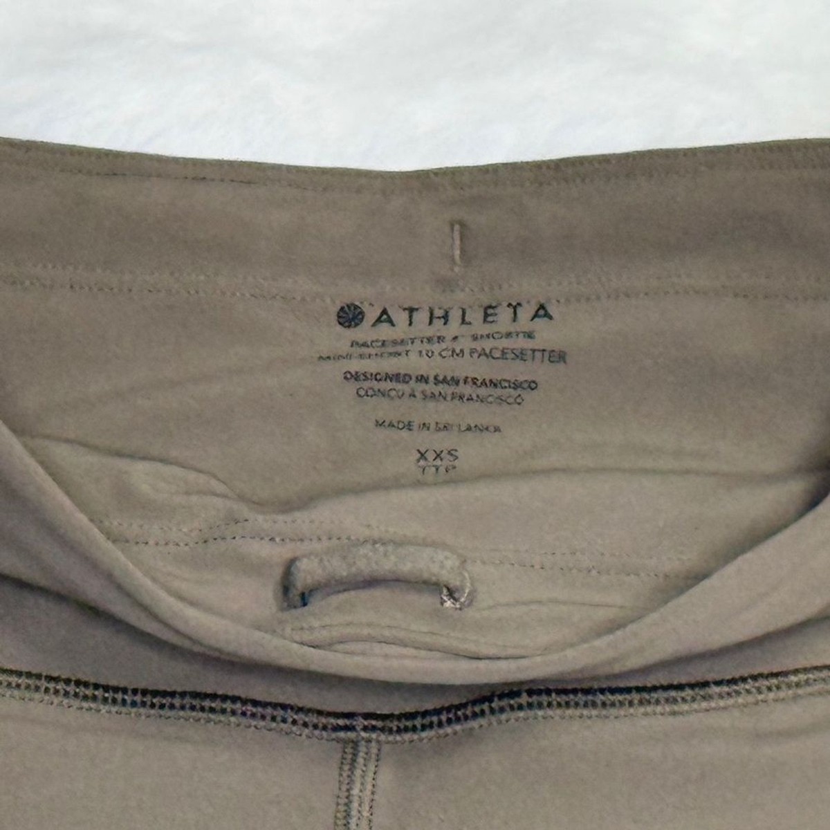 Athleta Women's Pacesetter Shortie in Clay View 2