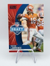 Trevor Lawrence - 2021 Score NFL Draft #D1 Showcase /100 Jaguars/Clemson RC SP