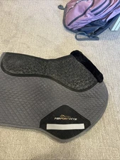 Performance Jump Saddle Pad with Built In Half Pad / Sticky’s Cushion (grey)