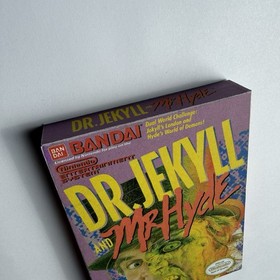 Retro Vintage 3D Dr. Jekyll & Mr. Hyde Nintendo NES Game Box Refrigerator Magnet