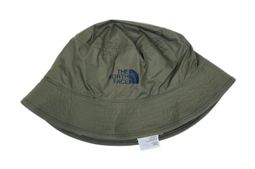 The North Face Sun Stash Reversible Bucket Hat Olive Camo Print S/M