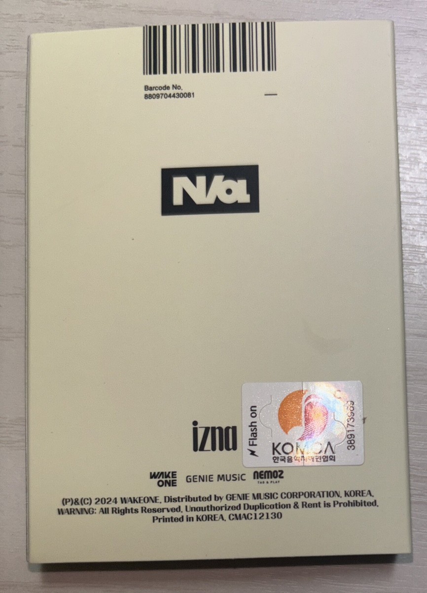 IZNA [N/a] CHOI JUNG EUN Autographed Signed Album Nemo ver. | eBay