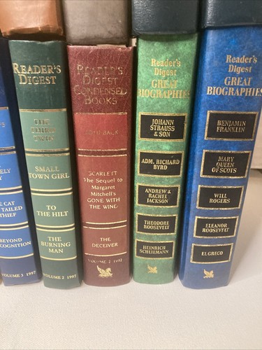 Big Collection Reader’s Digest Condensed Books Sets Vintage Decorative - Picture 5 of 24