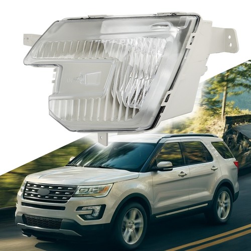 Left LH Side Fog Light Lamp Halogen Clear W/Bulbs For 2016-2018 Ford Explorer - Picture 12 of 12