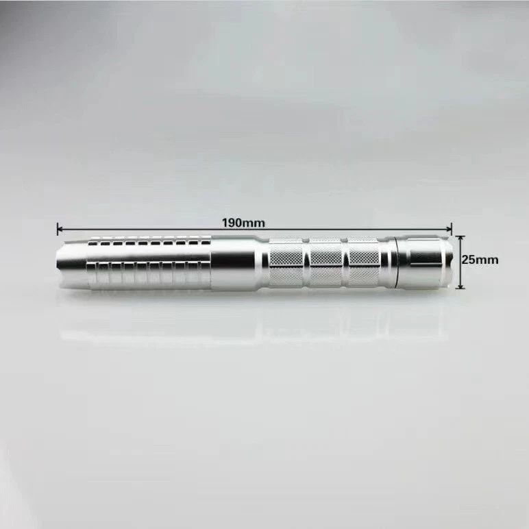 1mw Adjustable Focus 650nm Red Laser Pointer Pen Visible Beam Light Flashlight - Image 4 of 4