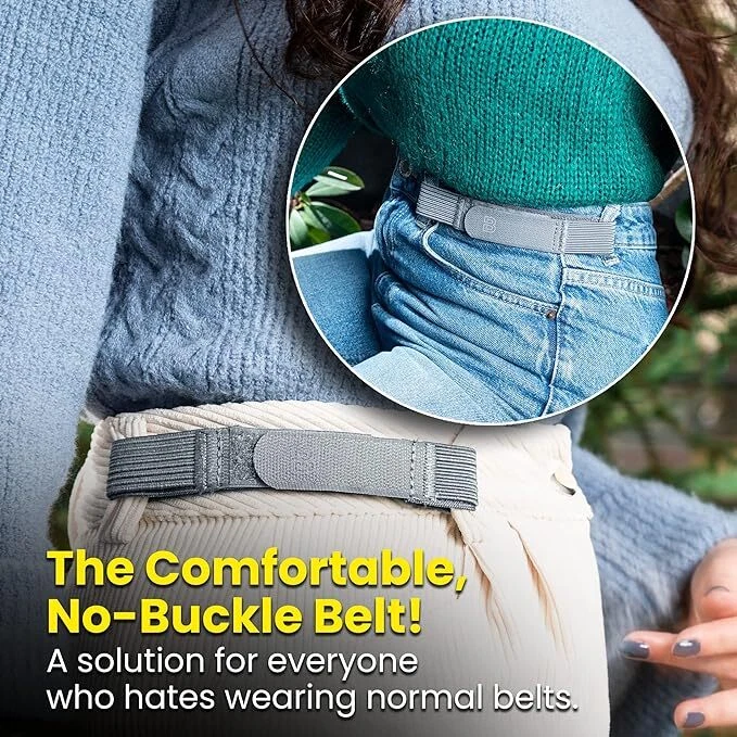 Pares originales BeltBro para mujer - cinturón elástico sin hebilla *OFICIAL* Foto 4 de 4