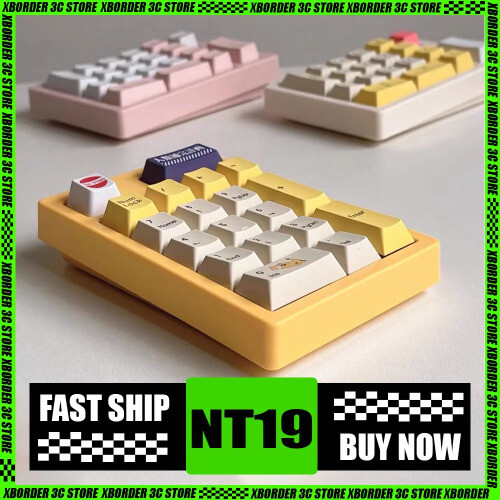 Keypad Mini Keyboard 3 Mode Bluetooth Wireless Customized Keyboard Gamer - Picture 1 of 20