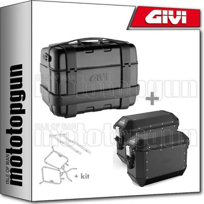 GIVI CASE TRK46B + SIDE CASE TREKKER ALASKA ALA36B HONDA NC 750 X 2017 17