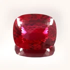 AAA Extreme Natural Burma Pigeon Red Ruby Cushion Loose Cut Gemstone 25x20 MM