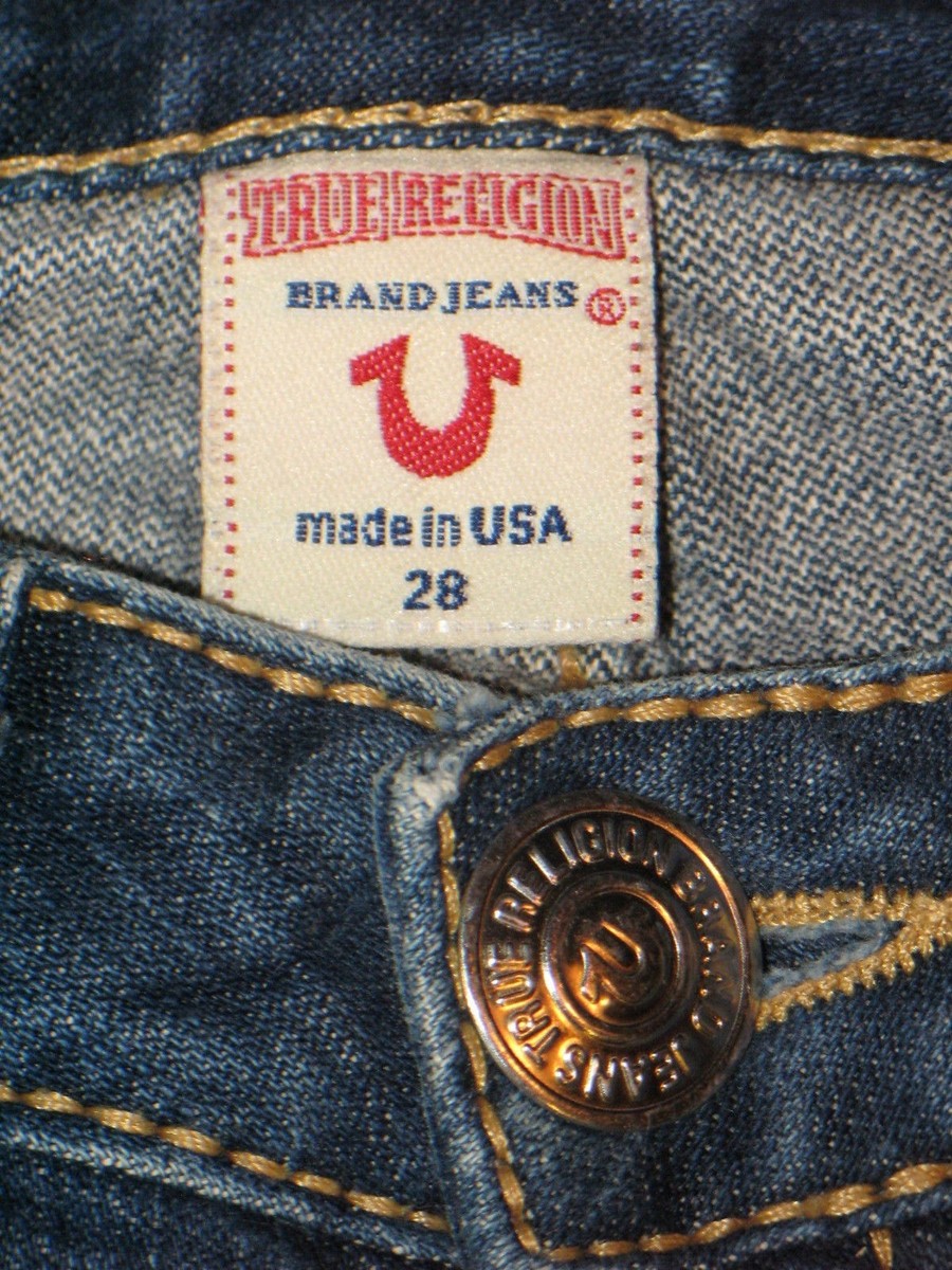 True Religion Rainbow Bobby Jeans Wmn Sz 28 Low Boot 100 True Religion Rainbow Bobby Jeans Wmn Sz 28 Low Boot 100