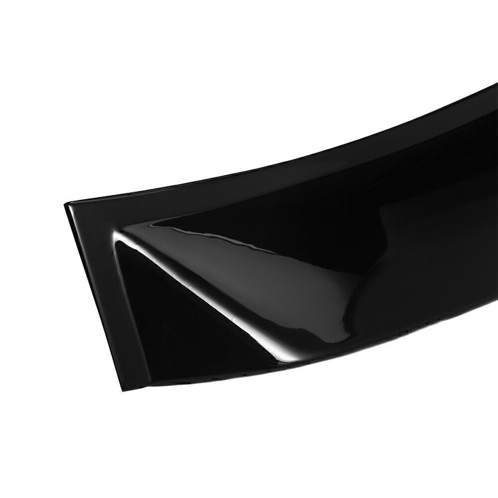 W-POWER Rear Window Roof Spoiler For 2013-2017 Honda Accord Coupe - Dark Smoke Acrylic Visor Wing