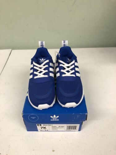 adidas Originals Infants Multix Sneaker H01866 Team Royal Blue/White Size 7K - Picture 1 of 5