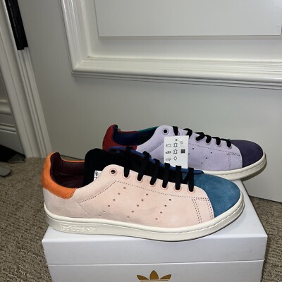 Adidas Stan Smith Recon Suede Mens Sneakers Mid Matched Colorblock
