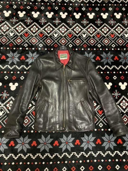 Men's deerskin leather clearance jackets