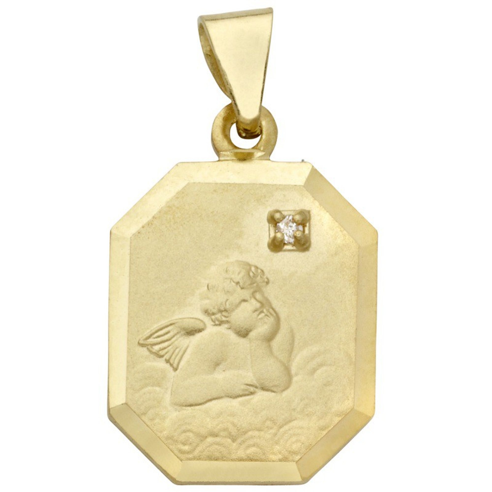 Базовое золото EN24 Kinder Anhnger Kinderschmuck Schutzengel из 14-каратного 585 пробы золота 39590₽