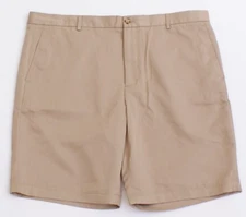 Perry Ellis Portfolio Luxury Performance Chinchilla Tan Shorts Men's NWT