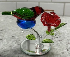 Small Wonder Hummingbird Figurine Bradford Exchange Garden Treasures 2018