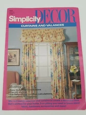 Simplicity  #0322 Décor Curtains And Valances Magazine Sewing patterns Crafts 