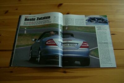 Autozeitung 22550) Der hat Power! Mercedes CLK 500 Cabrio mit 306PS im TEST auf