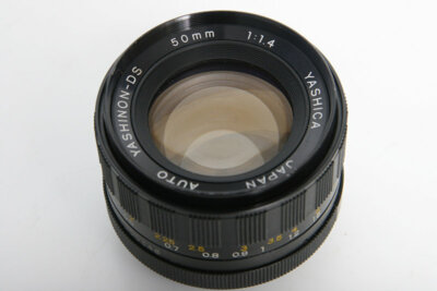 Yashica 50mm f1.4 Yashinon-DS Prime Lens M42 Screw Mount