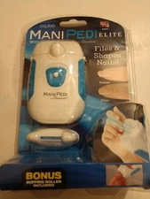 Esplee Mani Pedi Elite Tool Files Shapes Light Blue NEW