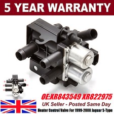 Heater Control Valve For Jaguar S Type 1999-2007 XR822975 XR843549 HVAC 5-Outlet