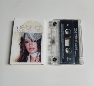 ZOE BIRKETT TREAT ME LIKE A LADY CASSETTE TAPE SINGLE UNIVERSAL UK 2003